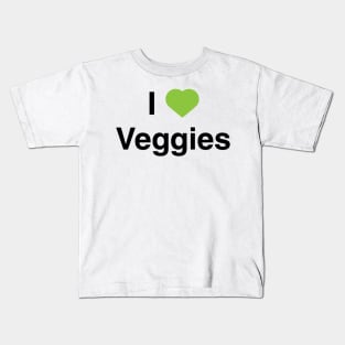 I Heart Veggies T-Shirt Kids T-Shirt